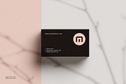 Modern Business Card | Ms word, a Business Card Template by AyshaCanvas (Thumbnail 4 of 4)