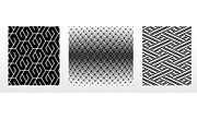 Geometric set of patterns, a Pattern Graphic by RODINA (Thumbnail 1 of 3)