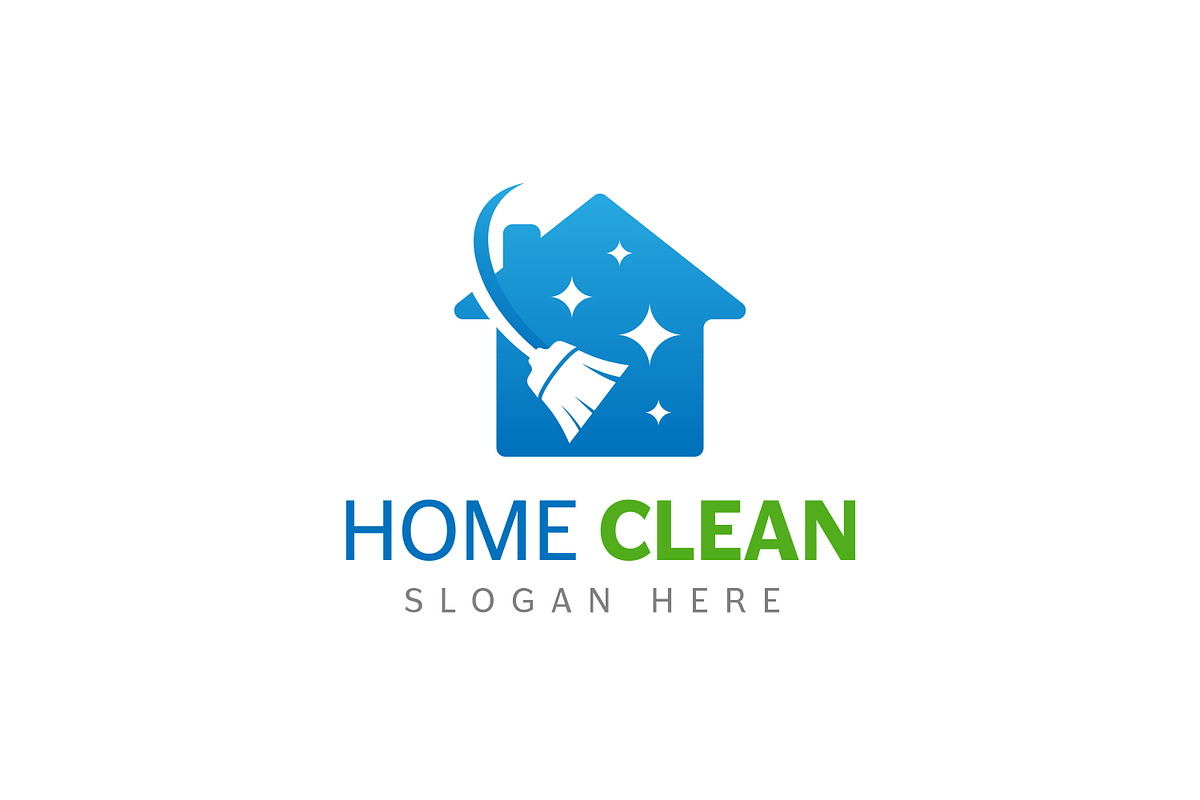 House Cleaning Service Business Logo, a Branding & Logo Template by Distrologo