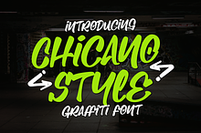 Chicano Style | Graffiti Font