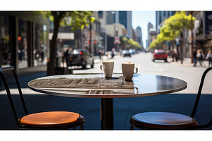 menu cafe table background ai, a Food & Drink Photo by pikepicture