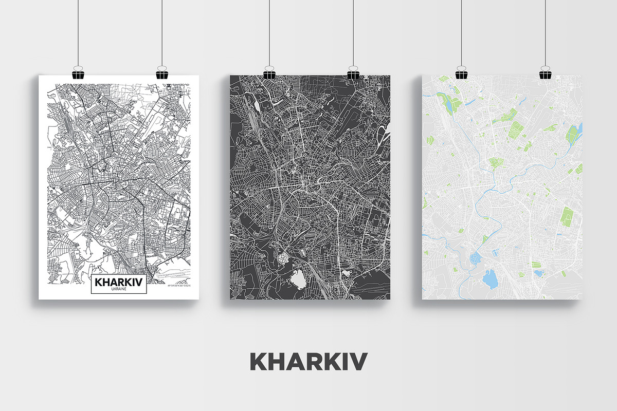 5 maps of Eastern Europe, an Education Illustration by MaximGertsen (Photo 4 of 9)