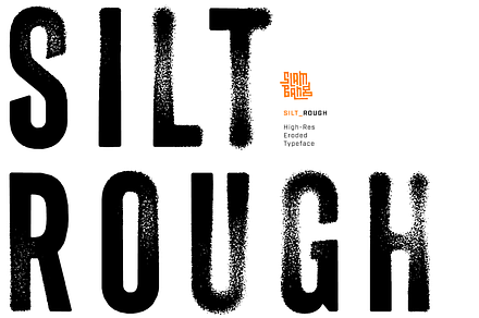 Silt Rough Font