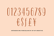 Porcelain Condensed Sans, a Sans Serif Font by Up Up Creative (Thumbnail 6 of 9)
