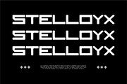 Stelloyx - Futuristic Display Font, a Sans Serif Font by Typeagle (Thumbnail 5 of 10)