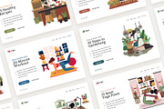 Prigel - Home Activity Modular Scene, an Illustration by Telllu & Friends (Thumbnail 3 of 6)