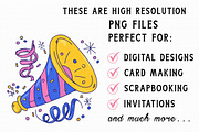 New Year Clipart Bundle, an Illustration by Libby Wishes (Thumbnail 3 of 8)