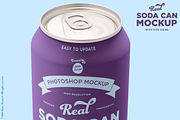 Soda can mockup with 5 awesome views, a Product Mockup by Itsmesimon (Thumbnail 7 of 11)