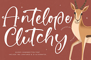 Antelope Clutchy Quirky Handwritten, a Script Font by stylishtype.co (Thumbnail 1 of 20)