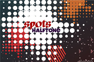 Set spots halftone