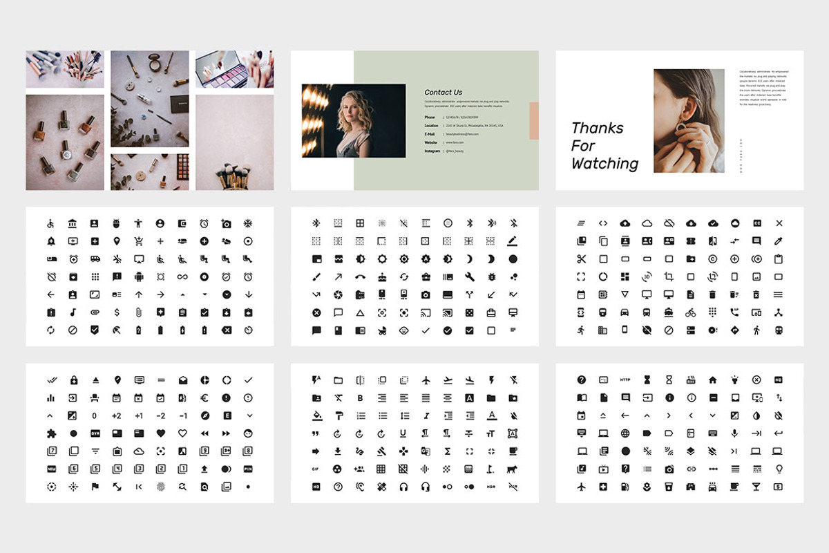 Faro : Beauty Clinic Google Slides, a Presentation Template by Punkl Camp (Photo 5 of 9)