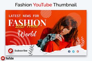 Fashion YouTube Thumbnails