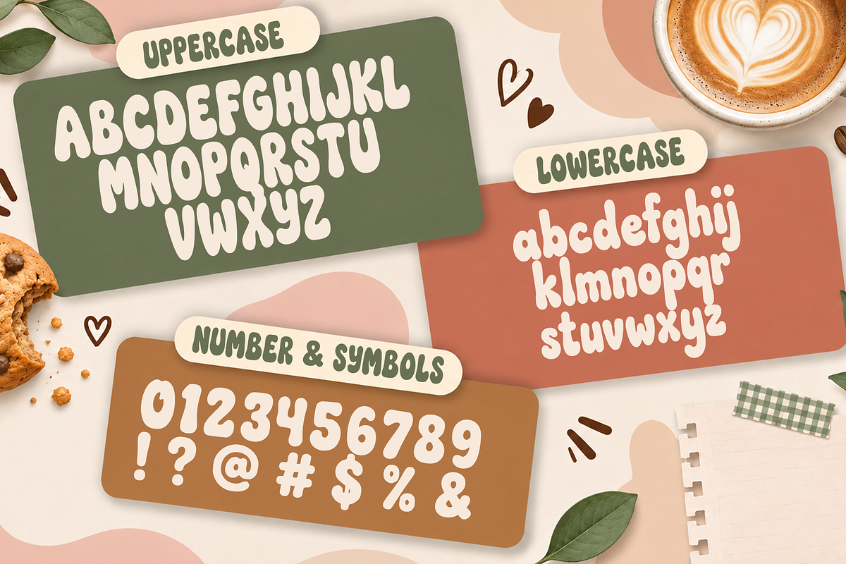 MELLOW MUNCH, a Handwritten Font by cocodesign (Photo 4 of 9)