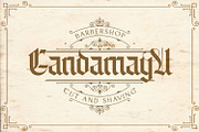 Livingstone - Blackletter Font, a Blackletter Font by StringLabs (Thumbnail 3 of 11)
