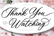 Luxury Romantic Elegant Script Font, a Script Font by Namara Creative Studio (Thumbnail 10 of 10)