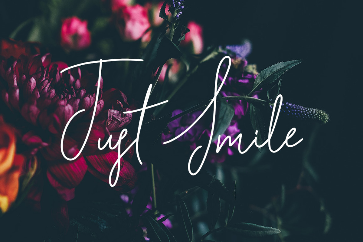 Song of the River Script Font preview 7