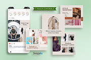 Boutique Fashion Instagram Templates, a Social Media Template by Snapybiz (Thumbnail 5 of 9)