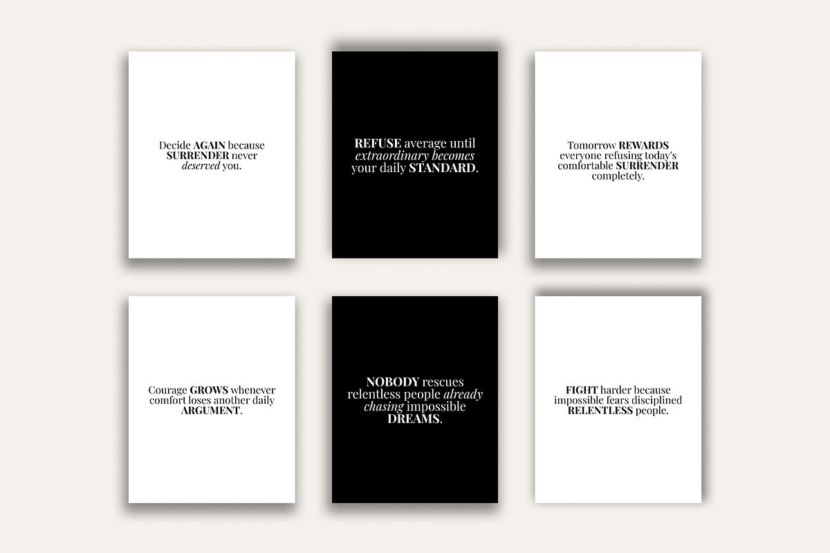 GROWTH MINDSET 50 INSTAGRAM TEMPLATE, a Social Media Template by RB Boutique (Photo 8 of 9)