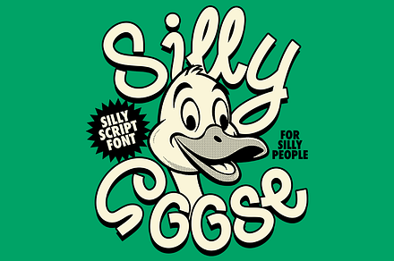 Silly Goose Script Font