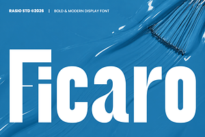 Ficaro Bold Modern Display Font