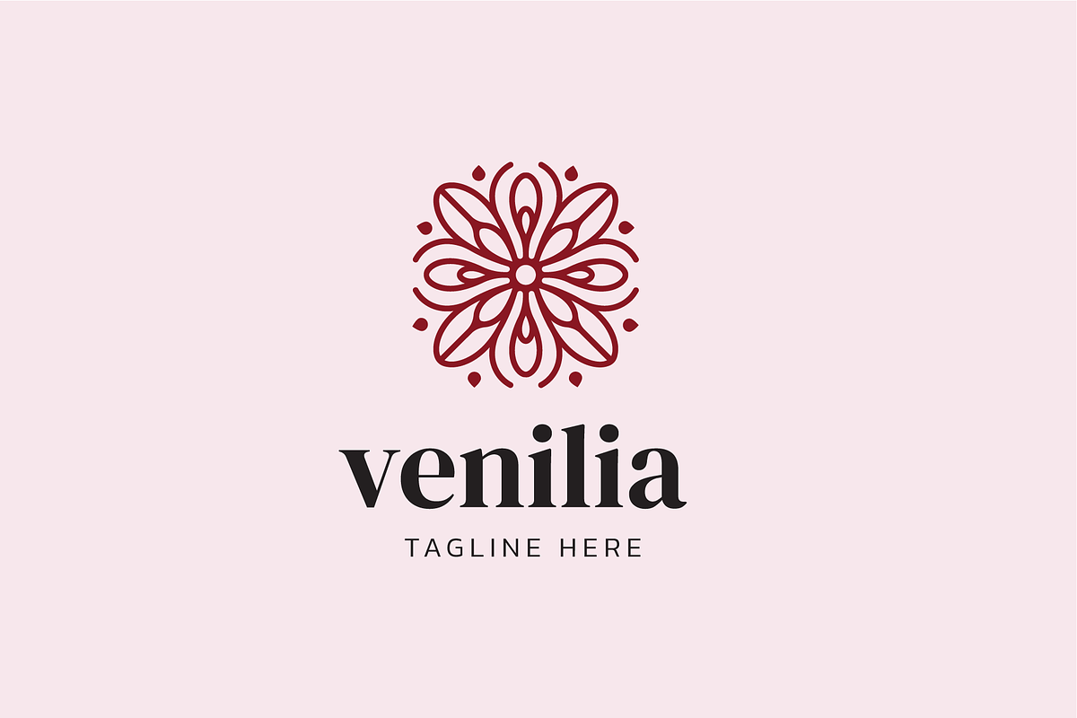 Venillia - Beauty Logo Template, a Branding & Logo Template by Dqa (Photo 2 of 2)