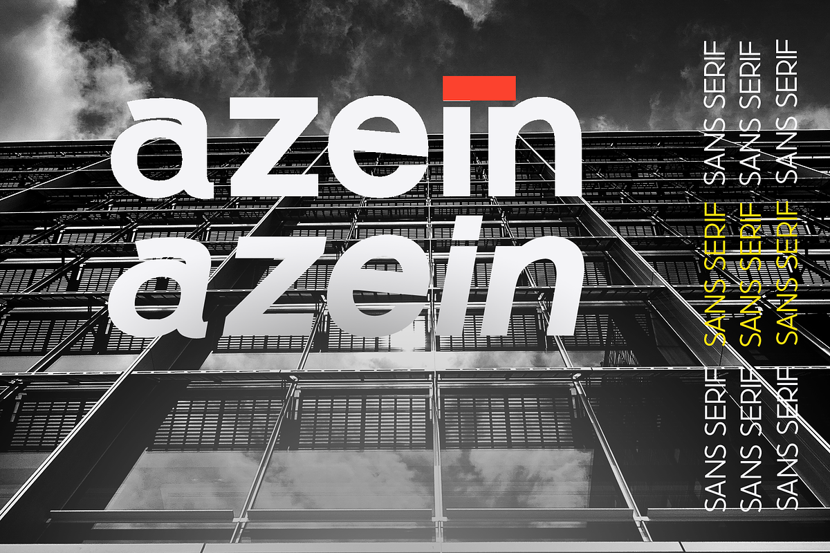 Azein - Modern Simple Font, a Symbol Font by ivan_artnivora (Photo 2 of 5)