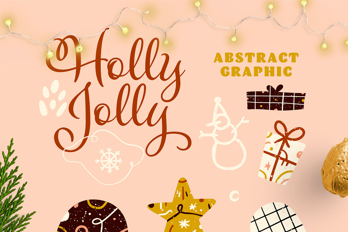Abstract Christmas — Holly Jolly, a Texture Illustration by adwintash (Photo 3 of 16)