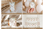 Wild One Safari Baby Shower Bundle, a Templates & Theme by VeliusCreativeStudio (Thumbnail 4 of 9)