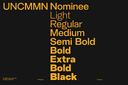 UNCMMN BUNDLE - 52 Premium Fonts, a Sans Serif Font by Kotivoro (Thumbnail 5 of 22)