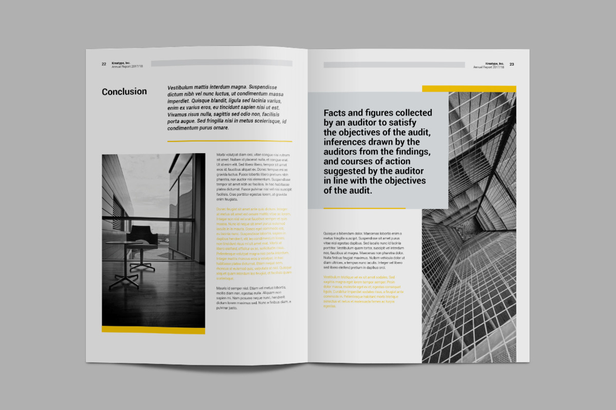 Kreatype Annual Report, a Brochure Template by Kreatype Studio (Photo 13 of 14)