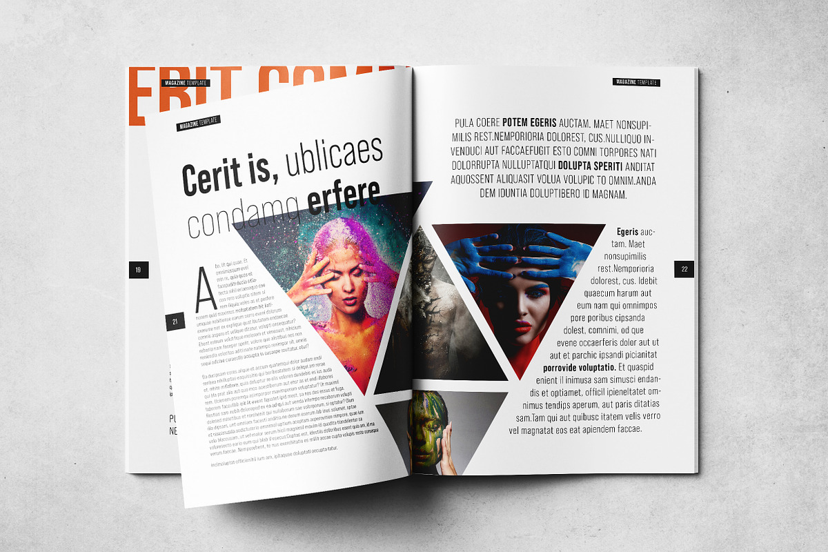 Creative Magazine Layout