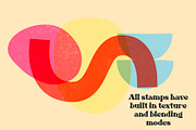 Risograph Vol 2 - Procreate Brushes, a Brush Add-On by KJP Designs (Thumbnail 8 of 13)
