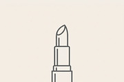 43 Beauty Makeup Outline Icons, an Outline Icon by adenpinkstore (Thumbnail 8 of 24)