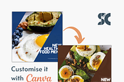 Social Media Templates for Café, a Social Media Template by SmallMakersContent (Thumbnail 3 of 6)