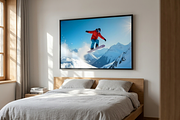 Snowboarder Mountain Air Stock Photo, a Sports & Recreation Photo by Aura Canyon HQ (Thumbnail 7 of 9)