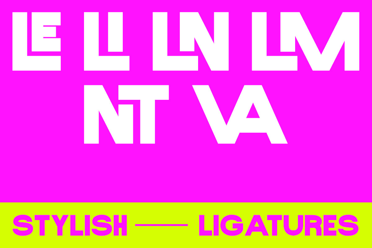 Le Montiel Bold Sans Serif Font, a Sans Serif Font by Vadovastd (Photo 4 of 8)