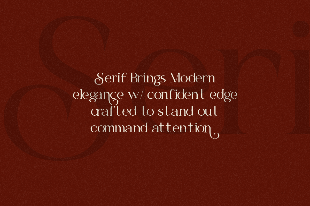 Bela Serfane Elegant Serif Font, a Serif Font by Rasio Studio (Photo 8 of 11)