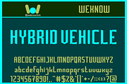 High Consequences font, a Font by weknow (Thumbnail 5 of 8)