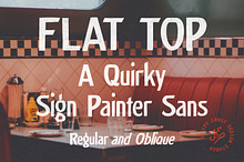 Flat Top Sign Painter Sans