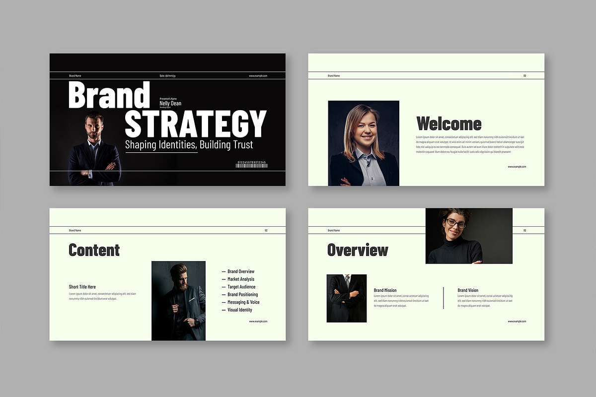 Brand Strategy Presentation Design, a Presentation Template by Mighty-Slide (Photo 2 of 5)