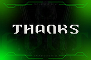 Orek Futuristic Display Font, a Sans Serif Font by kangfont Studio (Thumbnail 10 of 11)