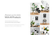 Minimalistic Wall Moon Calendar 2020, a Flyer Template by BlackMocca (Thumbnail 9 of 11)