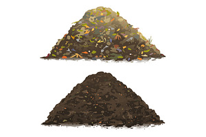 Food waste and fertile soil