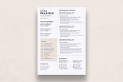 Resume Template, a Resume Template by DesignDevisers (Thumbnail 2 of 10)