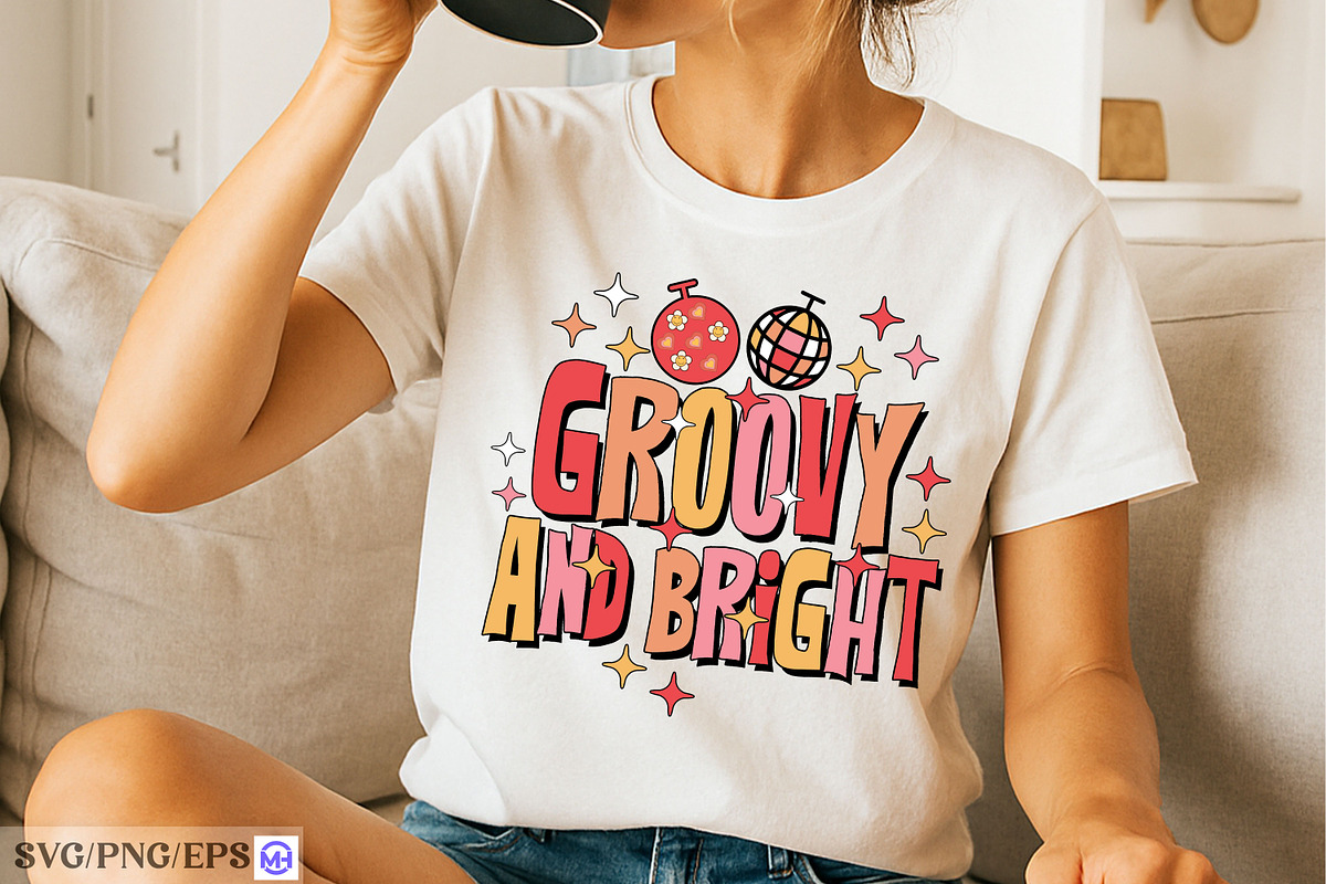 Groovy And Bright SVG PNG, a Graphic by mh_arif (Photo 3 of 4)