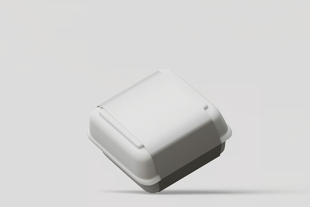 Food Box Mockup, a Packaging Mockup by renderstockmarket (Photo 2 of 4)