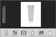 Skincare Squeeze Tube Mockup, an Advertising Mockup by Bruno's Shop (Thumbnail 2 of 3)