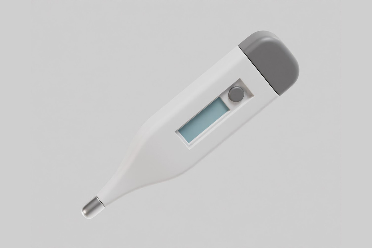 Digital Medical Thermometer, an Object 3D Model by fahad121 (Photo 6 of 8)
