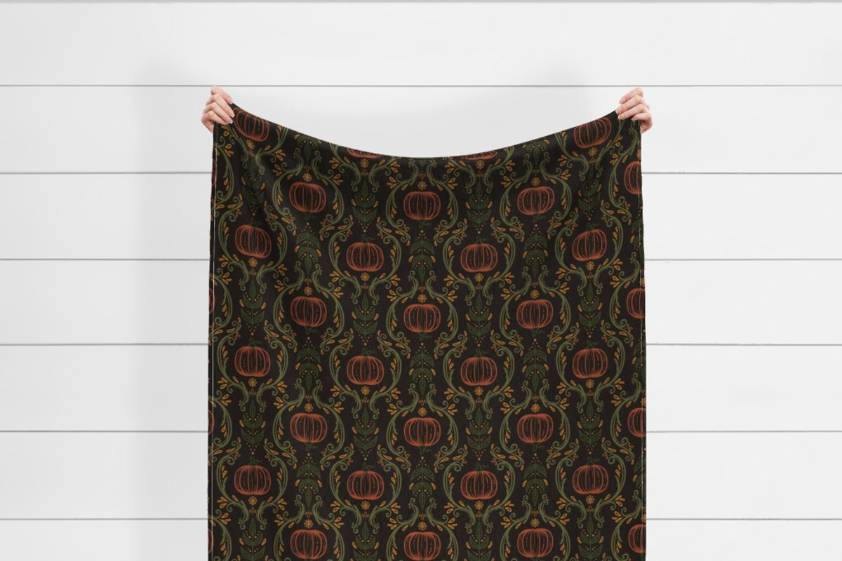 Lavish Halloween Repeat Pattern, a Pattern Graphic by Forest Lily (Photo 3 of 9)