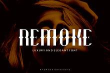 Remoke - Luxury & Elegant Font